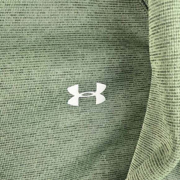 Under Armour Men's XL ColdGear Fleece Full Zip Hoodie Marine OD Green - Picture 5 of 13